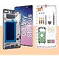 LNONLS for Samsung Galaxy S10 Plus LCD Display Screen Assembly Replacement for Samsung Galaxy S10Plus LCD Touch Digitizer Screen with Frame S10+ 6.4" G975U G975FD G975A without fingerprint Black
