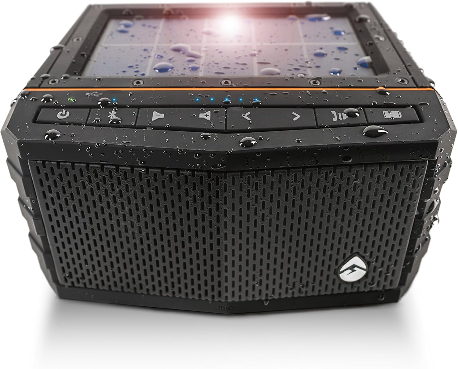 grace digital soljam solar powered wireless speaker
