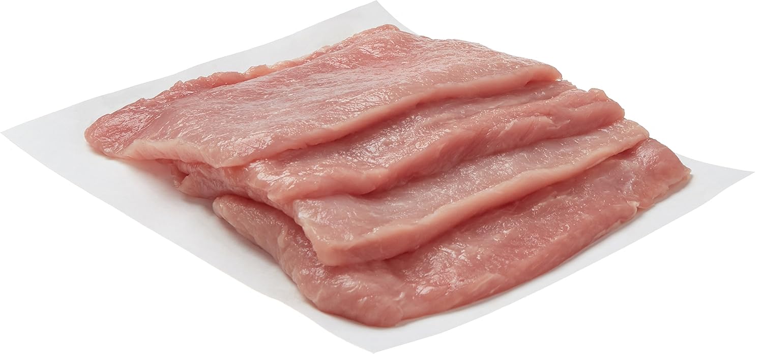 Boneless Thinly Sliced Pork Loin Chops , 1 lb