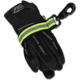 Lightning X Heavy-Duty Firefighter Turnout Gear Glove Strap w/ Reflective