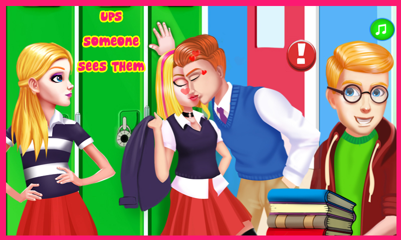 High School Life Love Kissing - Thumbnail 4