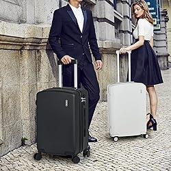 Hanke Hard Shell Luggage Sets 3 Pieces, 20/24/28