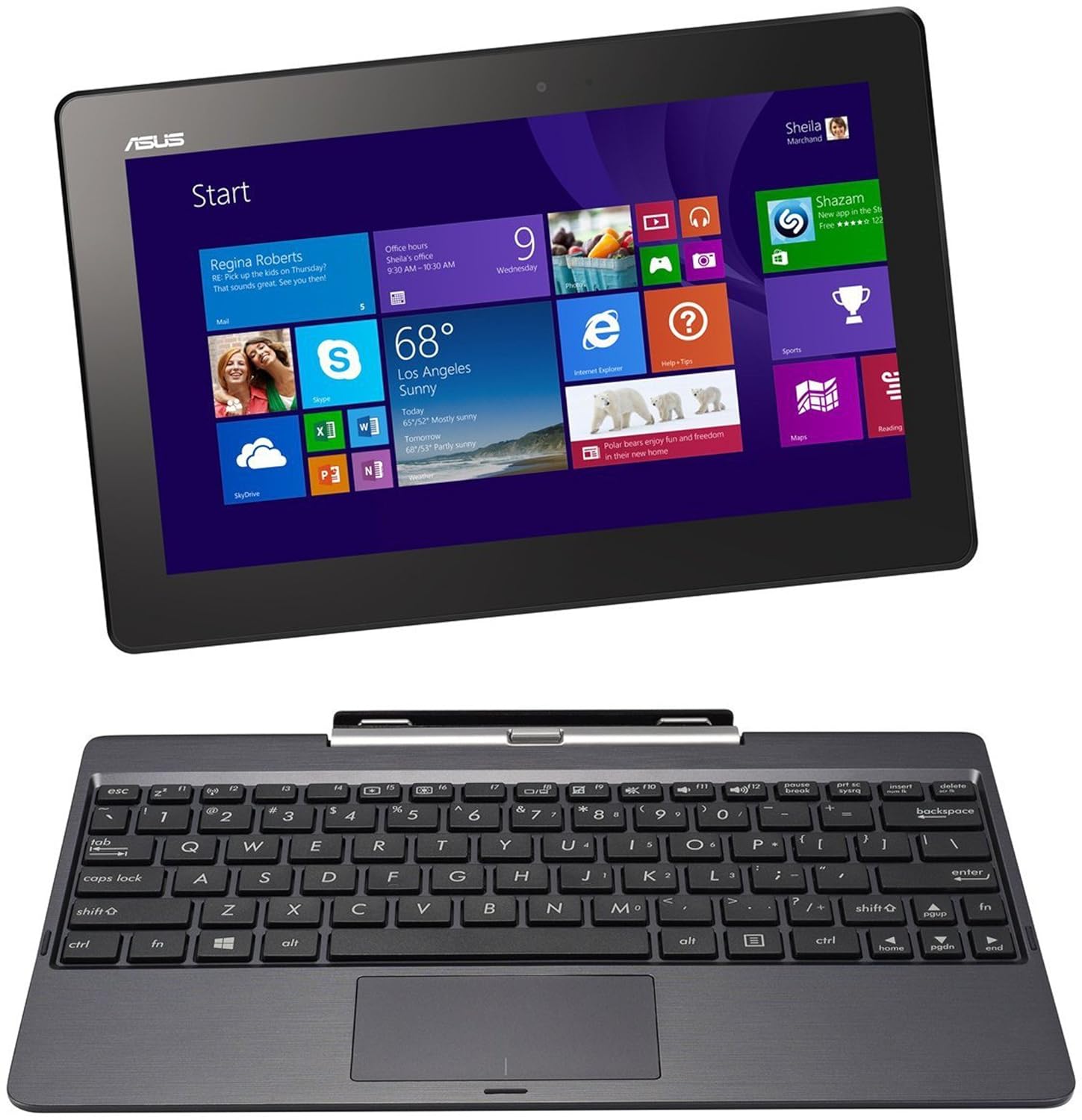 Asus T100TADK023H 25,60 cm (10,1'') Convertible Tablette Tactile