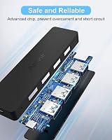 Aceele USB 3.0 Hub 5-in-1 with Type C Powered Port for MacBook iMac Dell PS5 view 7