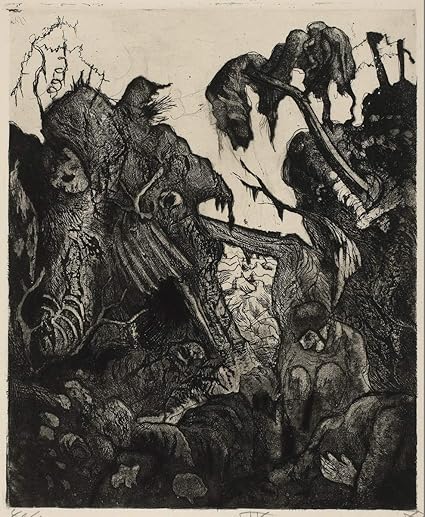Otto Dix Giclee Papel De Arte Impresion Obras De Arte Pinturas Reproduccion De Carteles La Trinchera De La Zanja De Batalla Se Desintegra En Ruinas Xzz Amazon Es Hogar