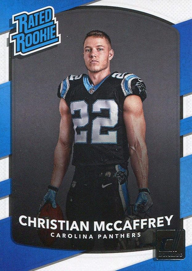 Christian McCaffrey 2017 Panini Donruss Rated