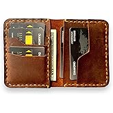 Handmade, Leather Card Wallet, Minimalist Leather Wallet, Bifold Wallet, Front Pocket Wallet, Handmade Leather Card Holder, Leather Wallet for Men, Slim Wallet, Card Wallet