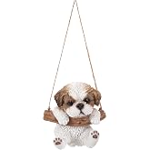 Hi-Line Gift Ltd 87704-A Shih Tzu Puppy Hanging Statue