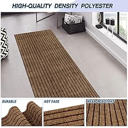 Custom Size Backed Non-Slip Area Rugs Runner, Easy