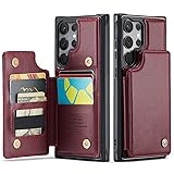 Vinich for Samsung Galaxy S23 Ultra Case with Card