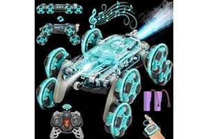 Carsky 8WD Remote Control Cars Toys for Ages 8-13 Rc Stunt Drift Cars Kids 360°Rotating Double Sided Gesture Sensing Toys for Boys 8 9 10 11 12 13 Years Old Birthday Gifts