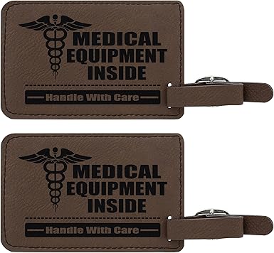 handle with care luggage tag