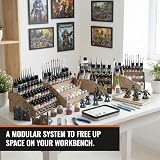 PROSCALE Universal Corner Paint Organizer for Miniatures Modular Corner Rack view 7