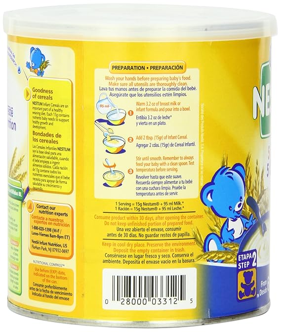 nestum cereal for infants