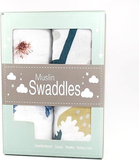 swaddle with rectangular blanket