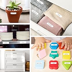1980 Pcs Blank File Folder Labels 0.5x1.75 Inch