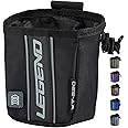Legend XT520 Quick Release Pouch & Finger Tab Bag | Interior Divider for Better Organization & Storage of Release Aids | Attaches to Standard 2" Belt | Quick Drawstring Closure