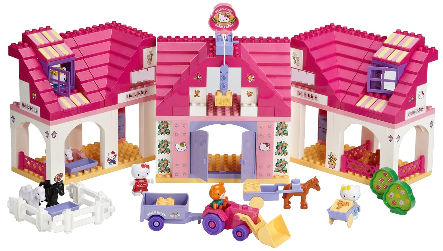 A09ed29877f4 For Whole Family Playbig Bloxx Hello Kitty House