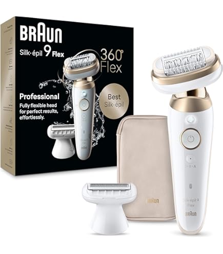 Amazon.com : Braun Epilator Silk-épil 9, Hair Removal Device