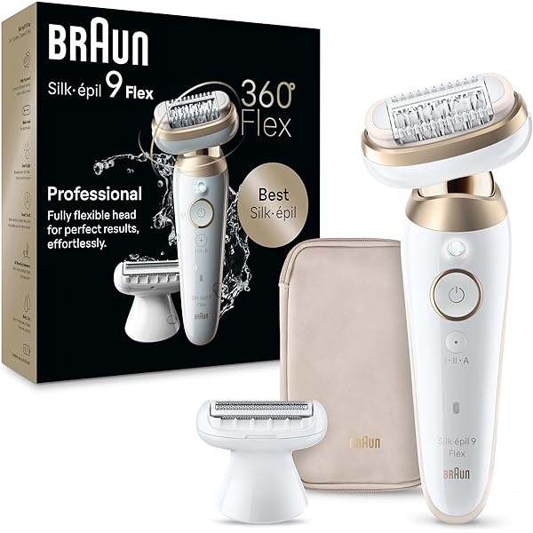 BRAUN Silk-épil 9 SkinSpa 4in1脱毛器 Amazon.com: Braun Epilator Silk-épil 9, Hair Removal Device, Women