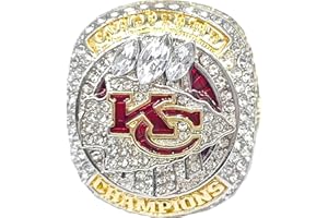 SEFANLLO 2023 Sec national Football Championship fan Rings set fan KCITY National Champion Rings with Wooden display case Gift for Man women sport fan
