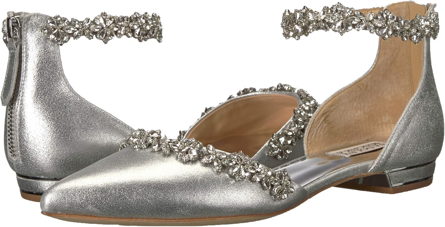 badgley mischka vivien dress flats