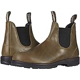 BLUNDSTONE Classic Unisex Ankle Boots, dark green, 8