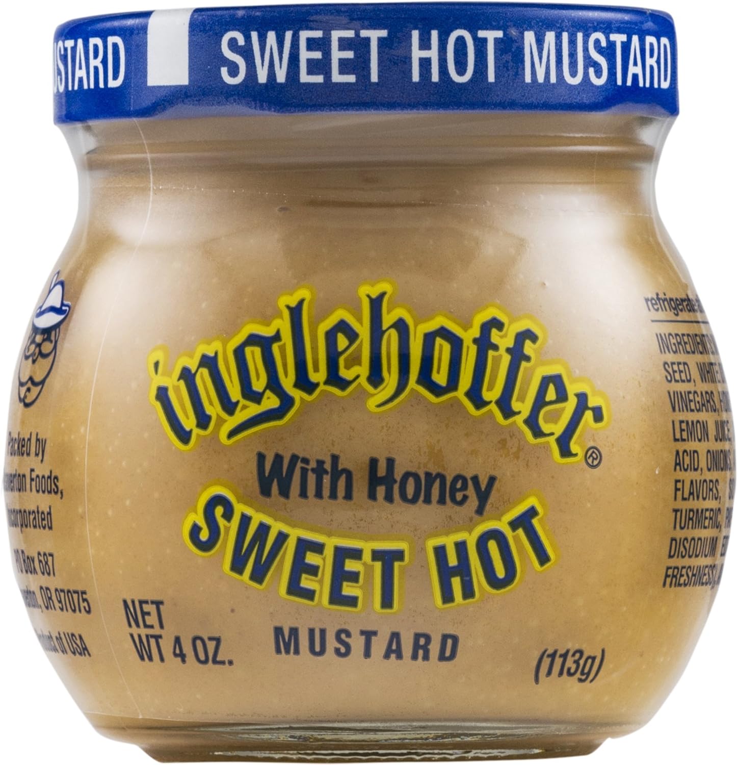 Inglehoffer Mustard Sweet Hot, 4 oz Grocery & Gourmet Food