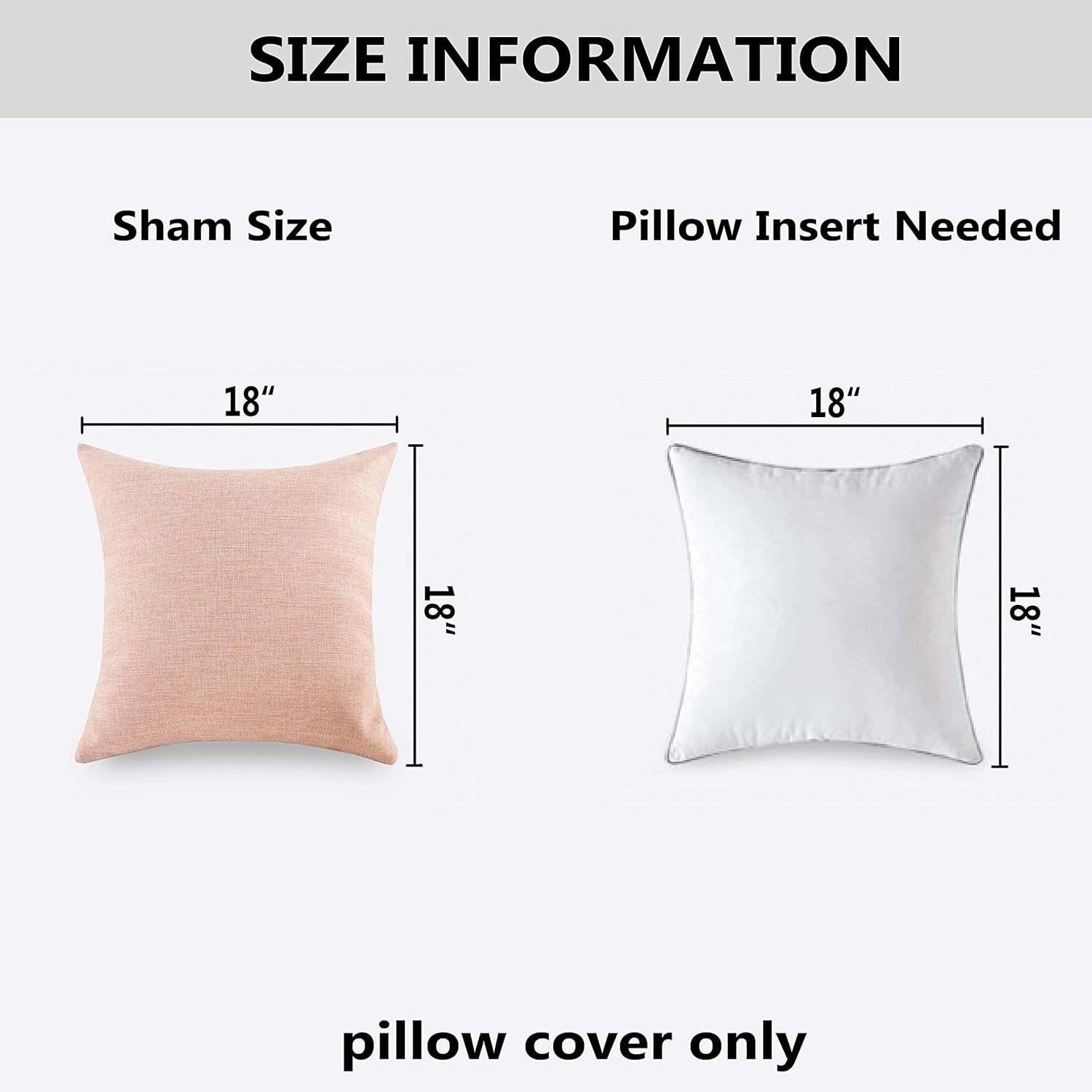 Home Brilliant Holiday Decor Throw Pillows Striped Velvet Cushion Cover for Chair Couch Decorative Pillowcase, Set of 2, Light Grey, 18x18 Inches (45cm): Home & Kitchen