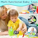 Lypsochaat Caterpillar Musical Baby Toy 0-6-12 Months Plush Sensory Tummy Time view 4
