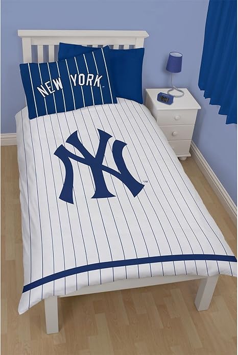 New York Yankees Childrens Kids Reversible Twin Comforter Cover