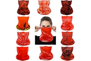 Cutewing Neck Gaiter Masks Tube Scarf,Seamless Bandanas Buffs Gators,Ourdoor Face Mask Face Covering Multi Headwear
