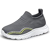 BRCHMUN Boys Girls Sock Shoes Unisex Kids Sneakers Athletic Tennis Walking Running Shoes for Toddler/Little Kid/Big Kid