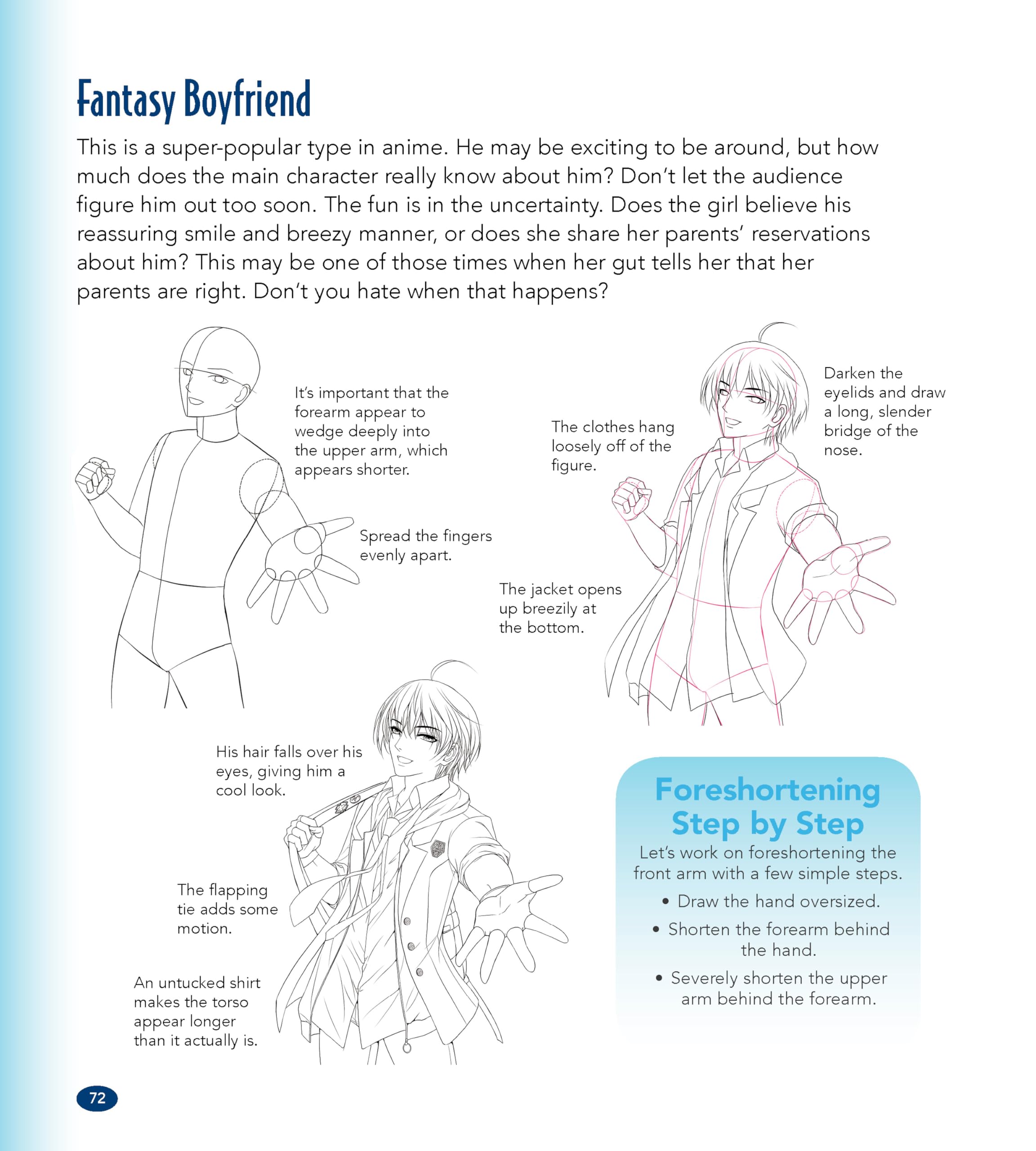 The Master Guide to Drawing Anime: Romance: How to Draw Popular Character Types Step by Step – A How to Draw Anime / Manga Books Series (Volume 4)