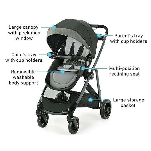Graco Modes Element LX Stroller Baby Stroller with Reversible