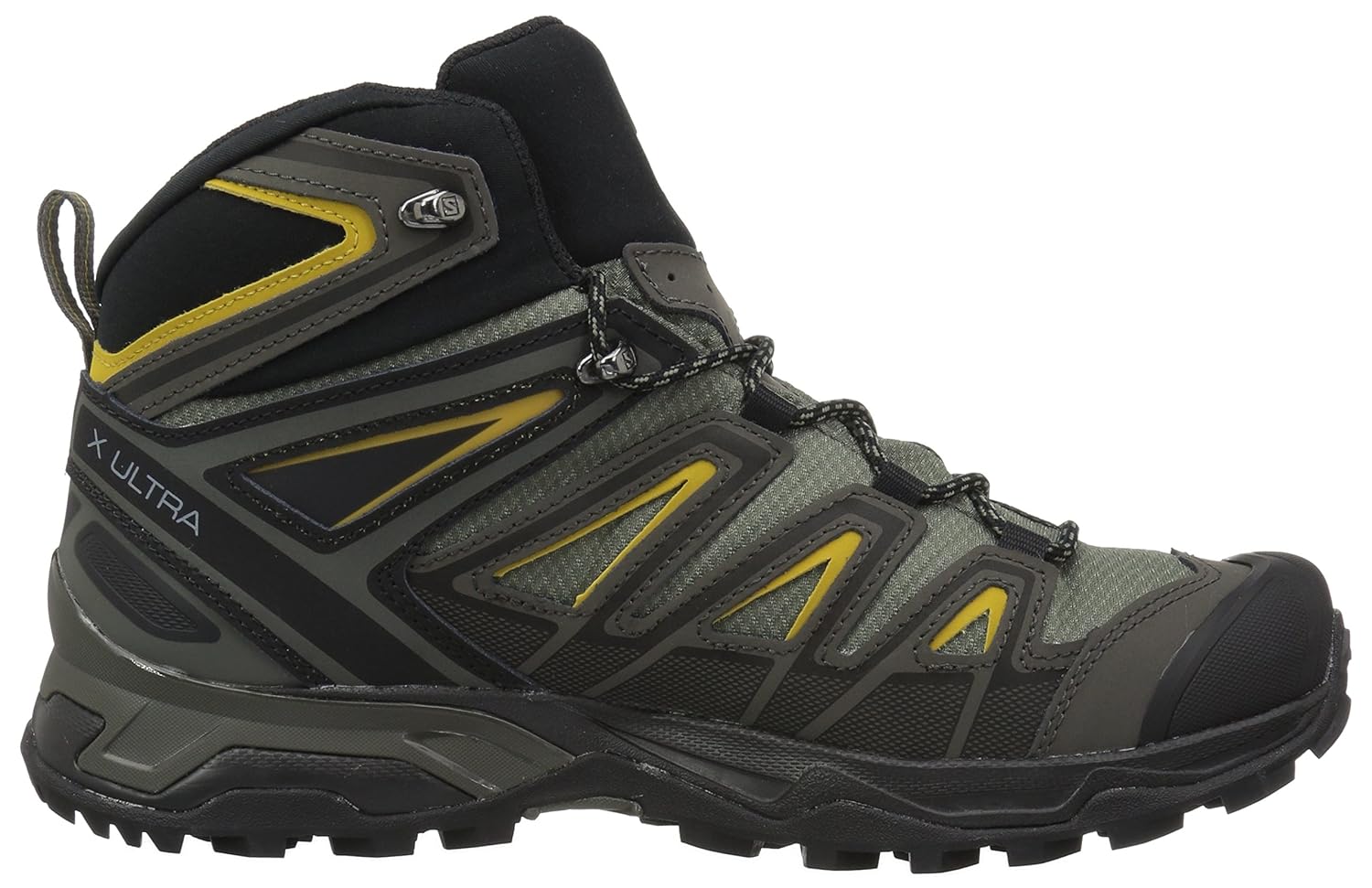 salomon l40133700 x ultra 3 synthetic hiking boots, adult (grey)