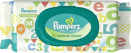 pampers natural wipes