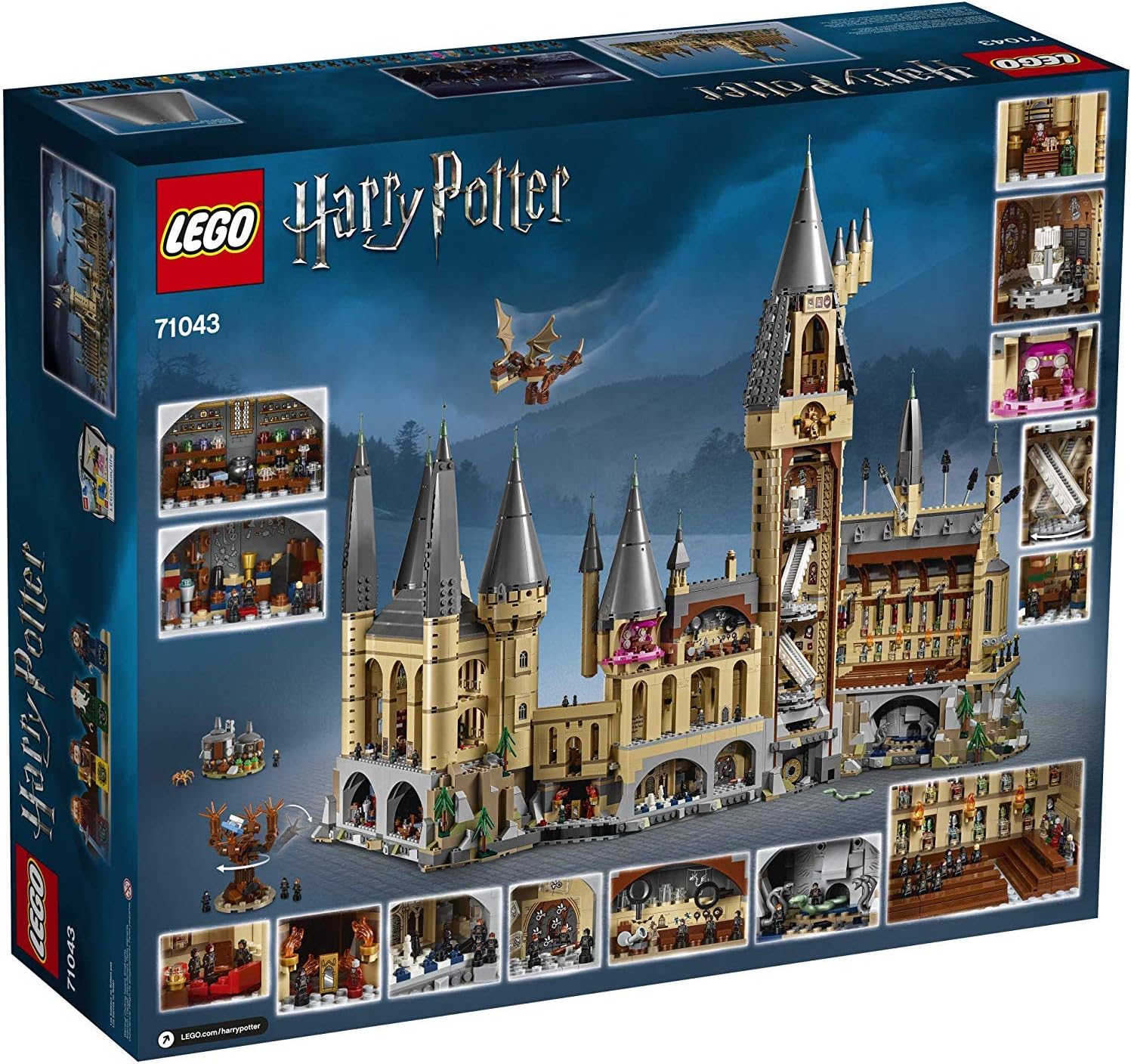 hogwarts lego set castle