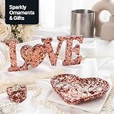 Hemway Glitter Shaker Rose Gold 110g Super Chunky Craft Glitter view 7