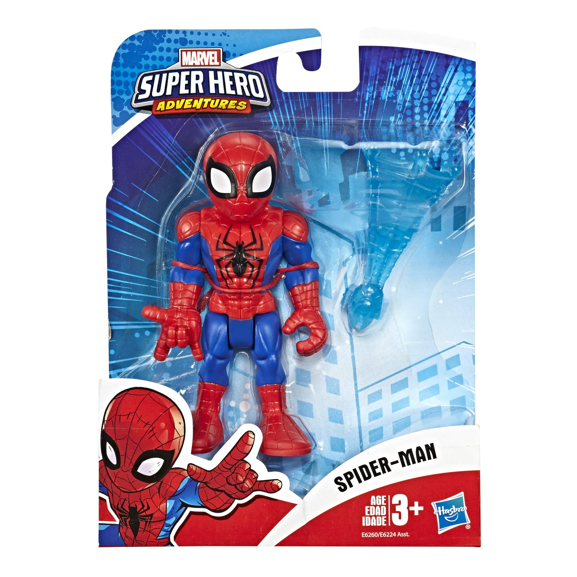 Super Hero Adventures Playskool Heroes Marvel Collectible 5" SpiderMan