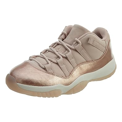 rose gold low top 11s