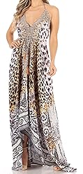 Sakkas 1817 - Lizi Womens Maxi High-low Halter