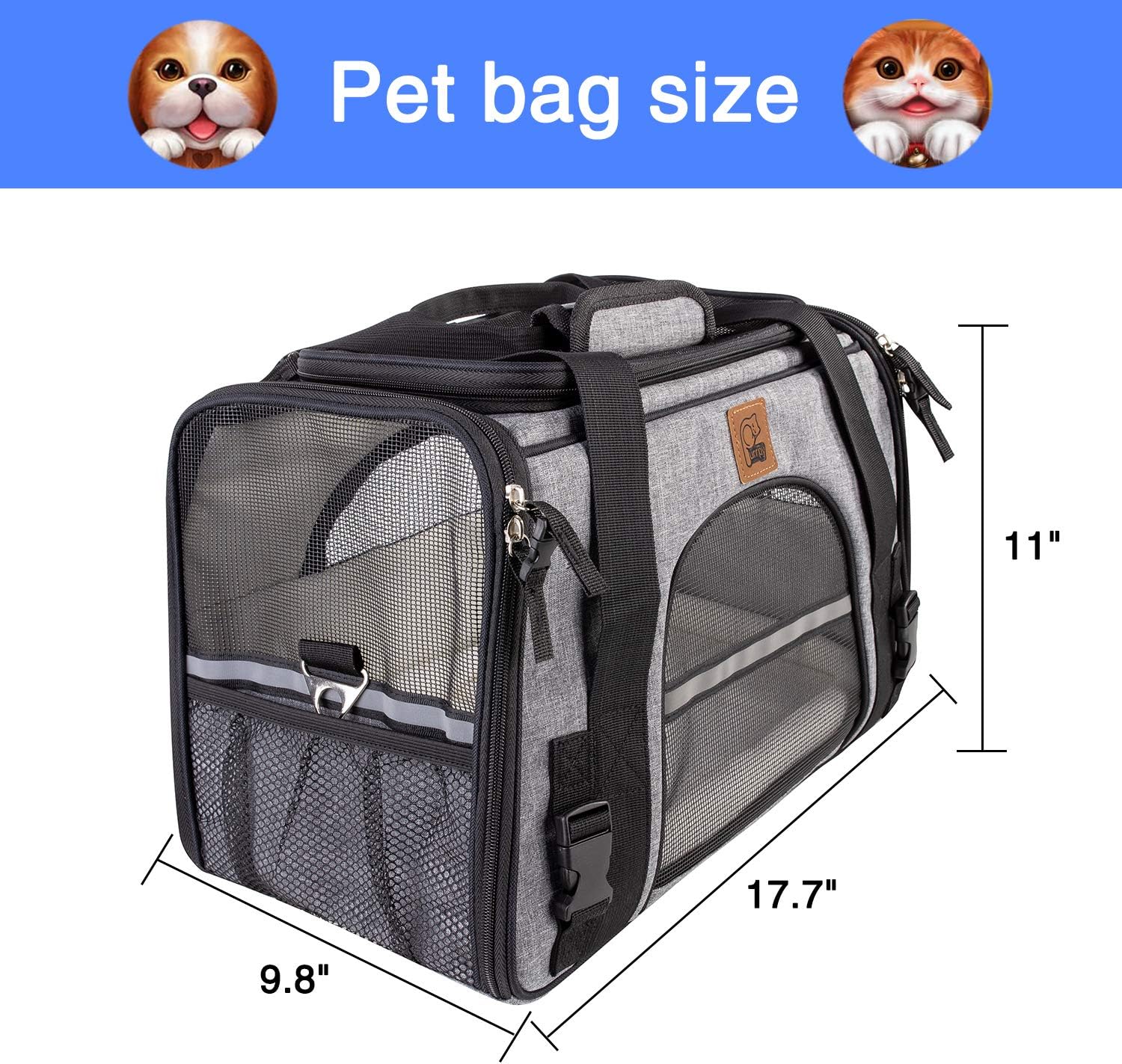 sas approved pet carrier