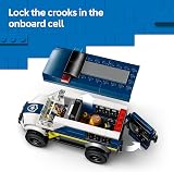 LEGO City Police Prisoner Transport Van 60479 with Motorbike & 3 Minifigures view 5