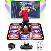 Acelufly Kids Dance Mat, Interactive Dance Game for TV, Gift for Girls Boys