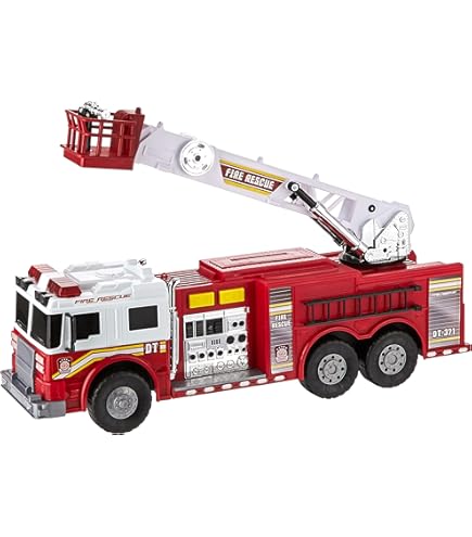 Dickie brandweer met ladder - Speelgoed Dickie brandweer met ladder - Speelgoed