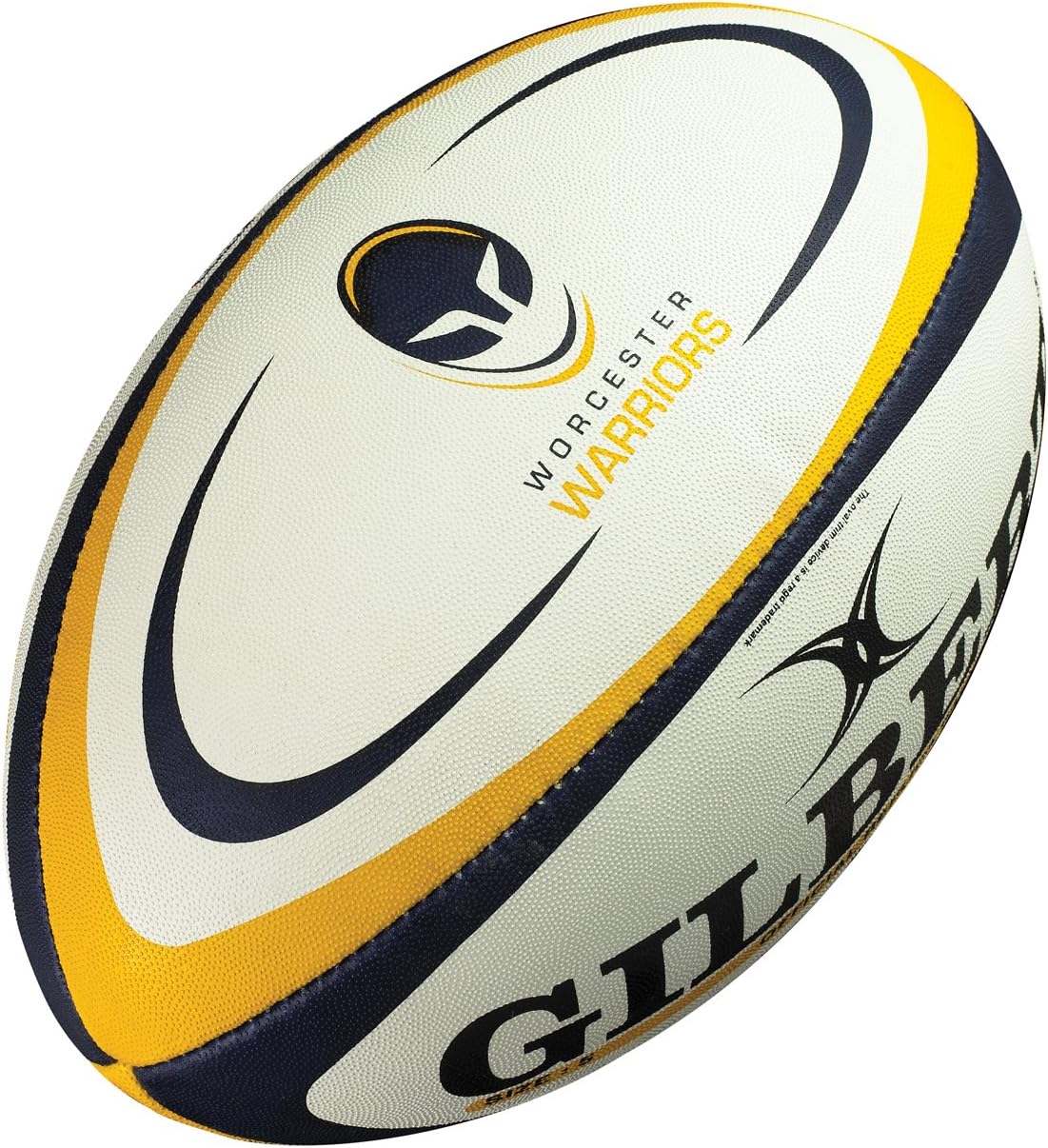 Worcester Warriors Replica Rugby Ball White/Black Amazon.co.uk