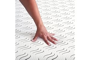 Sealy Flex Charcoal Mattress Protector, Queen Size White