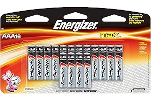 Energizer MAX AAA Batteries, Designed to Prevent Damaging Leaks, 16 Count