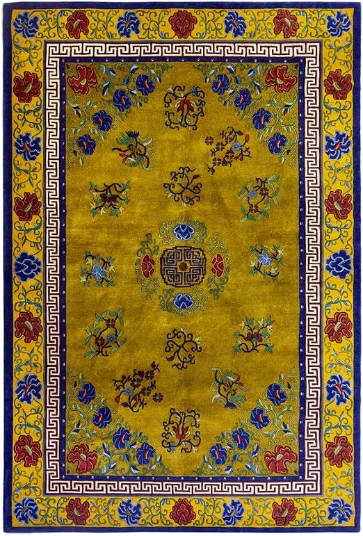 Yilong Teppich Yilong Handgefertigt Tibet Nepal Wolle Bereich